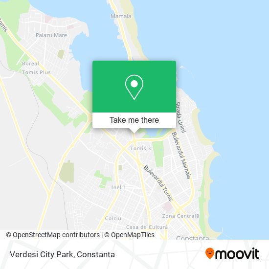 Verdesi City Park map
