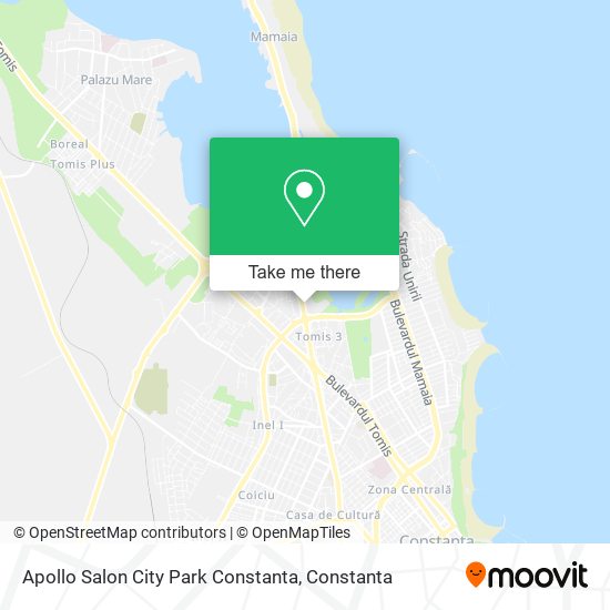 Apollo Salon City Park Constanta map