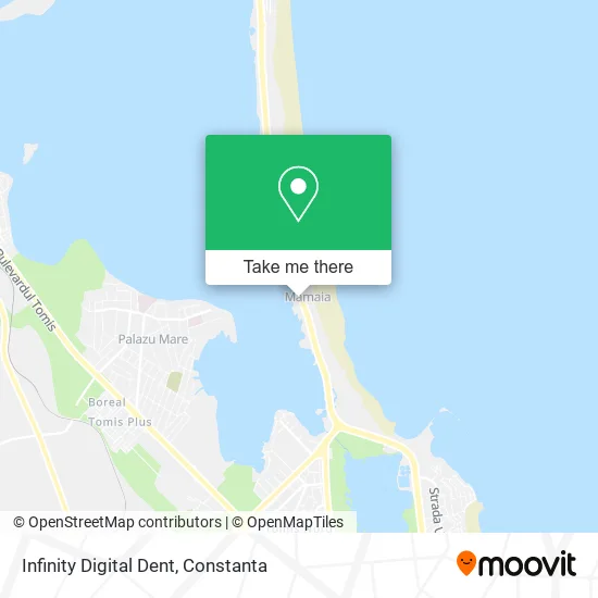 Infinity Digital Dent map