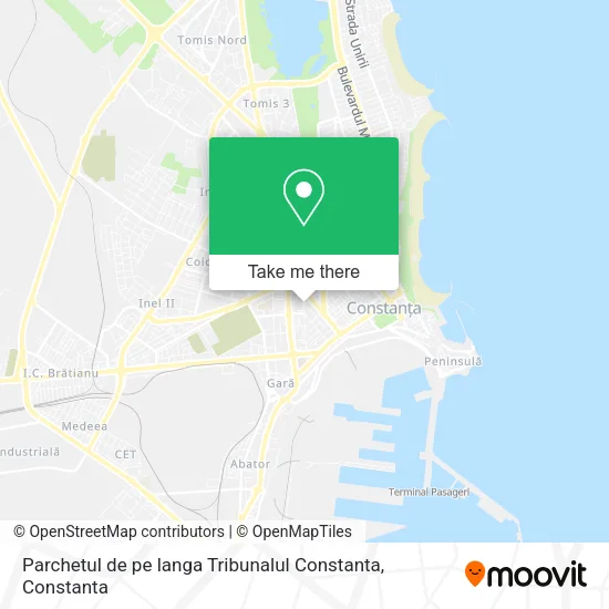 Parchetul de pe langa Tribunalul Constanta map