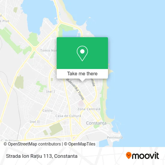 Strada Ion Rațiu 113 map