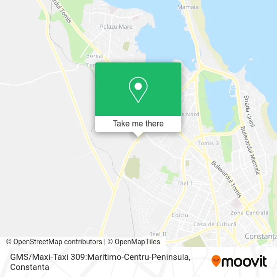 GMS / Maxi-Taxi 309:Maritimo-Centru-Peninsula map