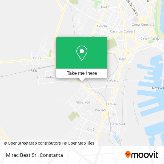 Mirac Best Srl map