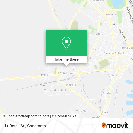 Lt Retail Srl map