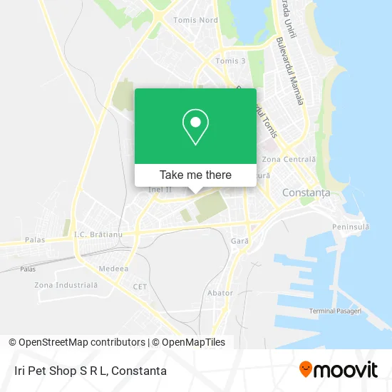 Iri Pet Shop S R L map