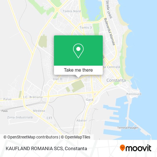 KAUFLAND ROMANIA SCS map