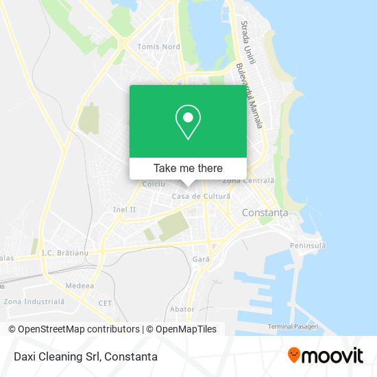 Daxi Cleaning Srl map