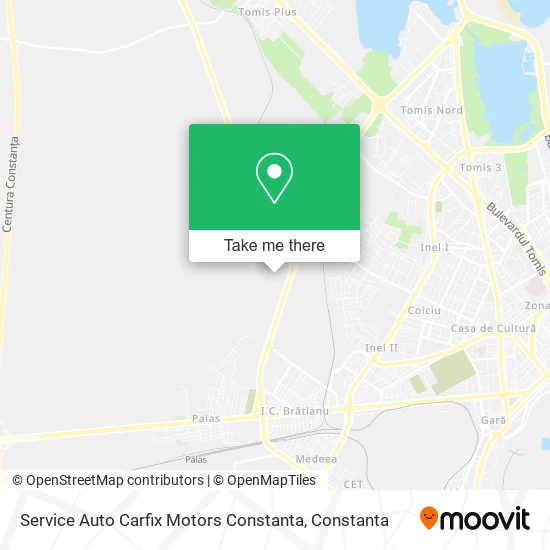 Service Auto Carfix Motors Constanta map