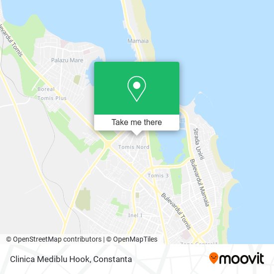 Clinica Mediblu Hook map