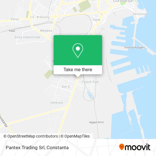 Pantex Trading Srl map