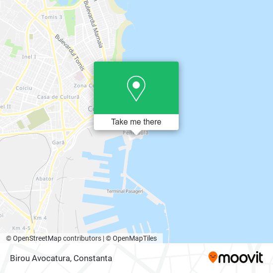 Birou Avocatura map