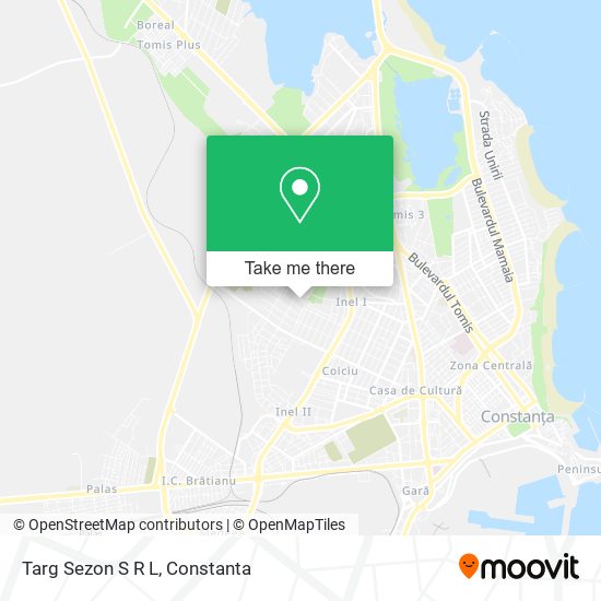 Targ Sezon S R L map