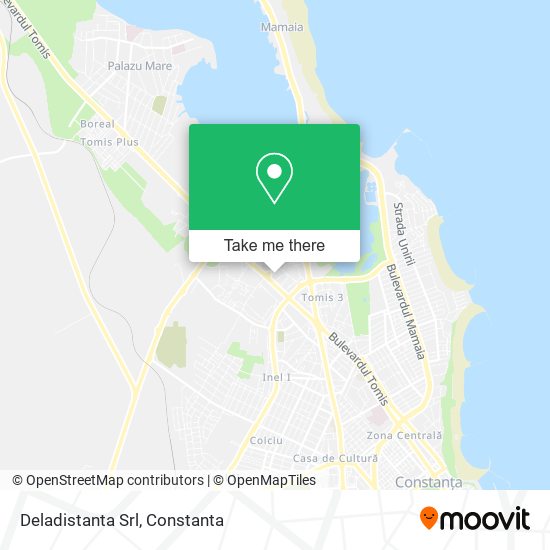 Deladistanta Srl map