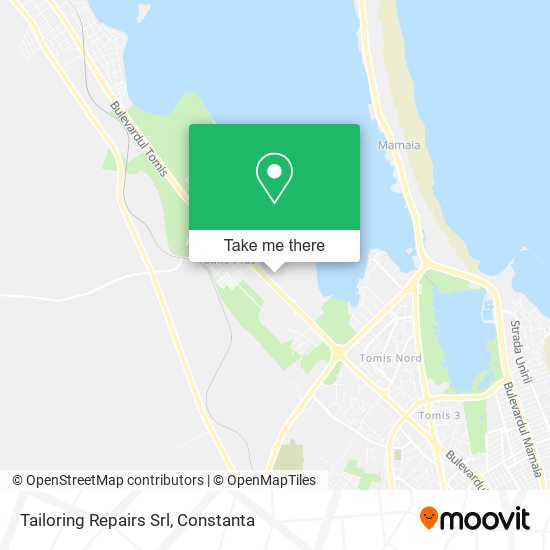 Tailoring Repairs Srl map