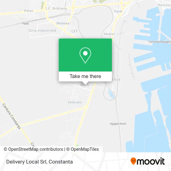 Delivery Local Srl map