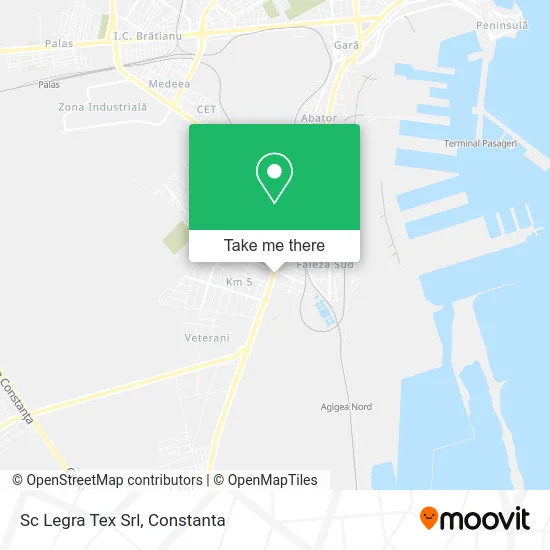 Sc Legra Tex Srl map