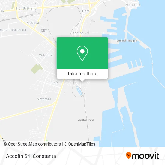 Accofin Srl map