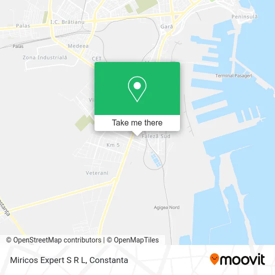 Miricos Expert S R L map