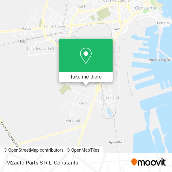 M2auto Parts S R L map