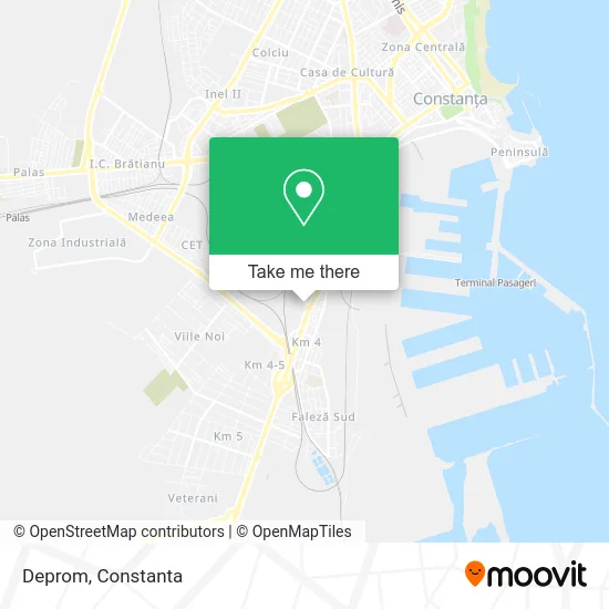 Deprom map