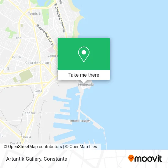 Artantik Gallery map