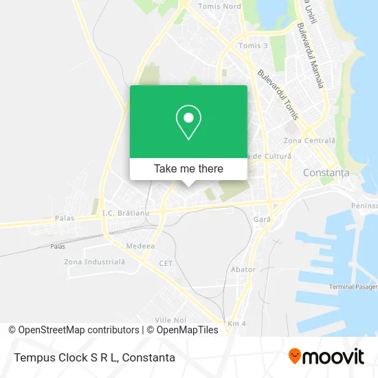 Tempus Clock S R L map