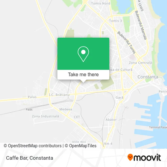 Caffe Bar map