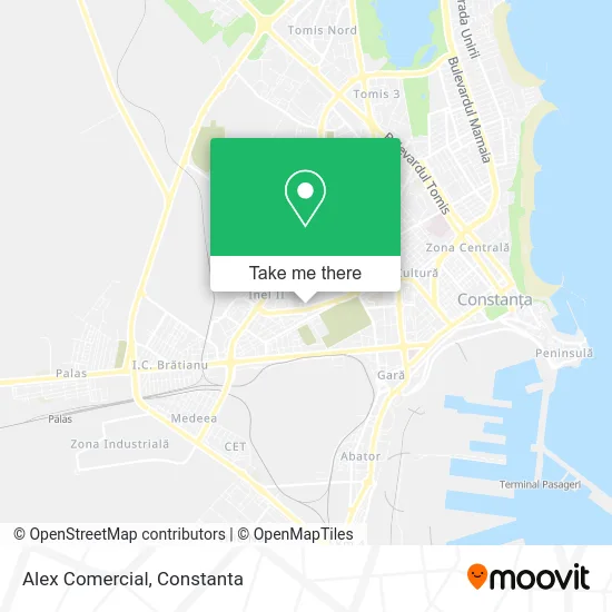 Alex Comercial map