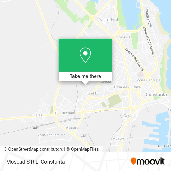Moscad S R L map
