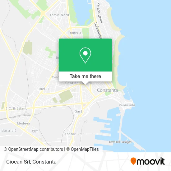 Ciocan Srl map