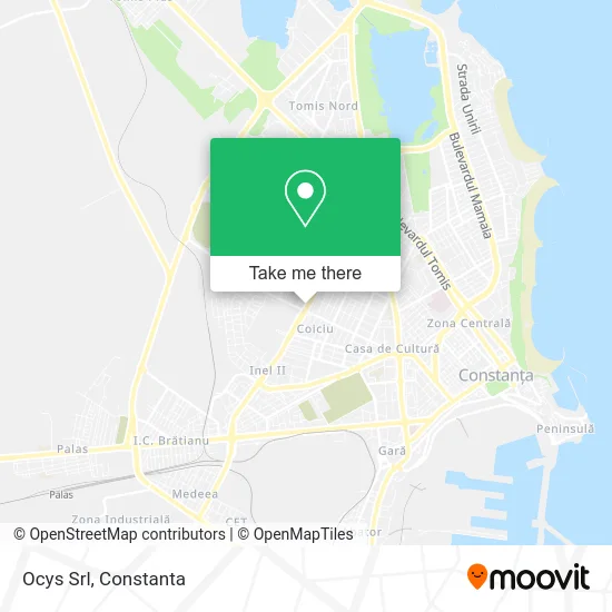 Ocys Srl map