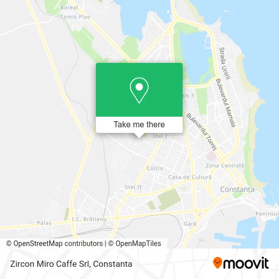 Zircon Miro Caffe Srl map
