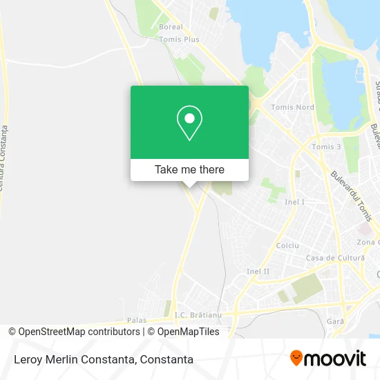 Leroy Merlin Constanta map