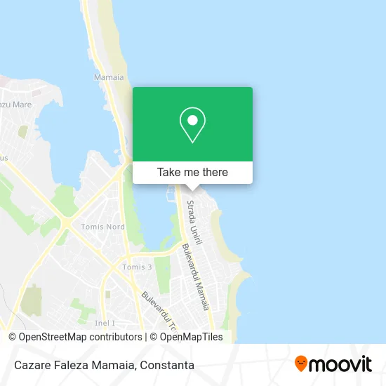 Cazare Faleza Mamaia map