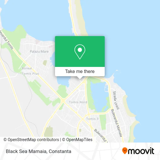 Black Sea Mamaia map