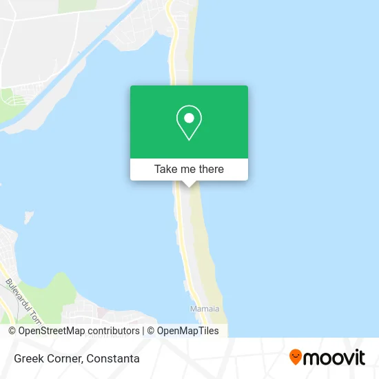 Greek Corner map