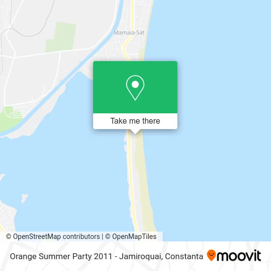 Orange Summer Party 2011 - Jamiroquai map