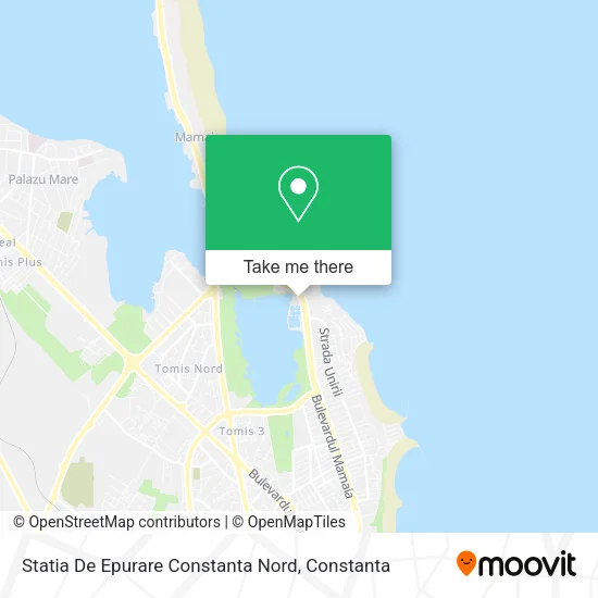 Statia De Epurare Constanta Nord map