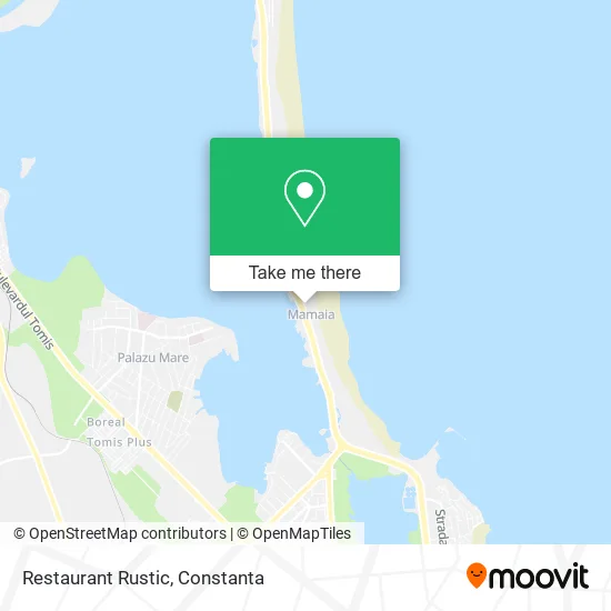 Restaurant Rustic map