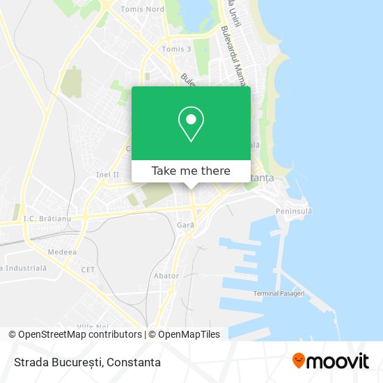 Strada București map