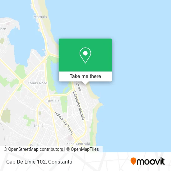 Cap De Linie 102 map