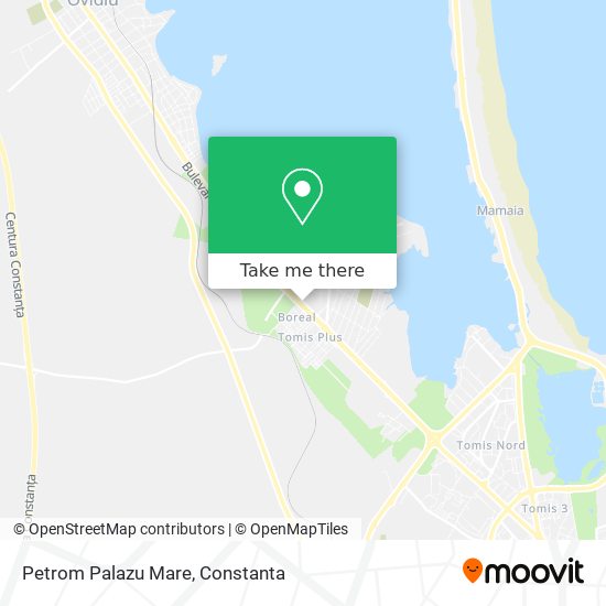 Petrom Palazu Mare map