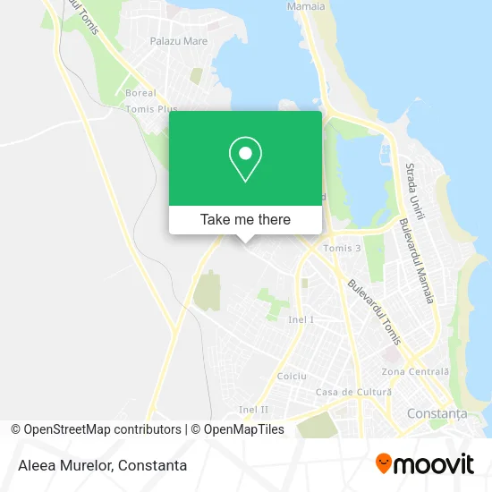 Aleea Murelor map