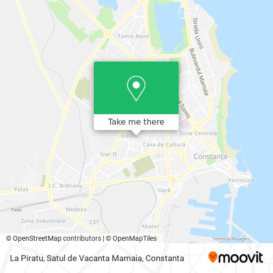 La Piratu, Satul de Vacanta Mamaia map