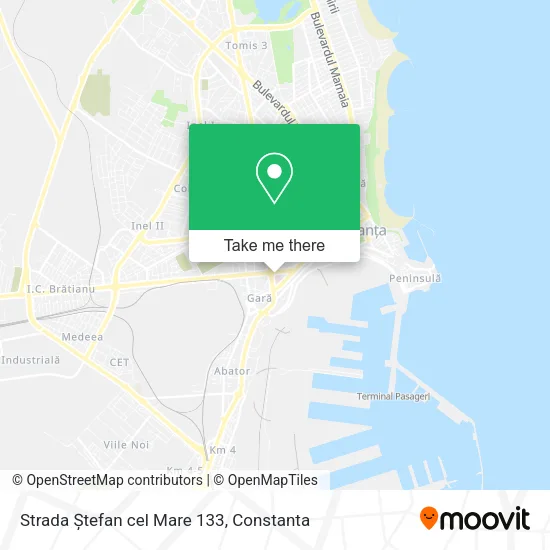 Strada Ștefan cel Mare 133 map