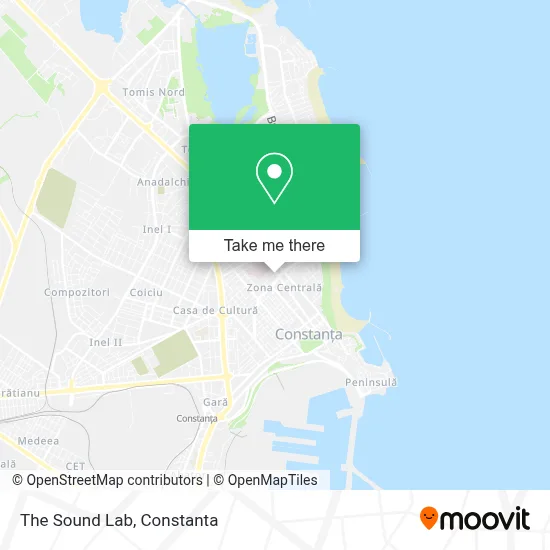 The Sound Lab map