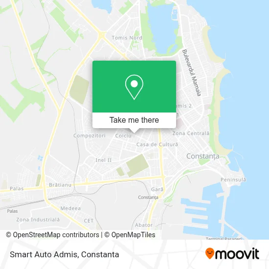 Smart Auto Admis map
