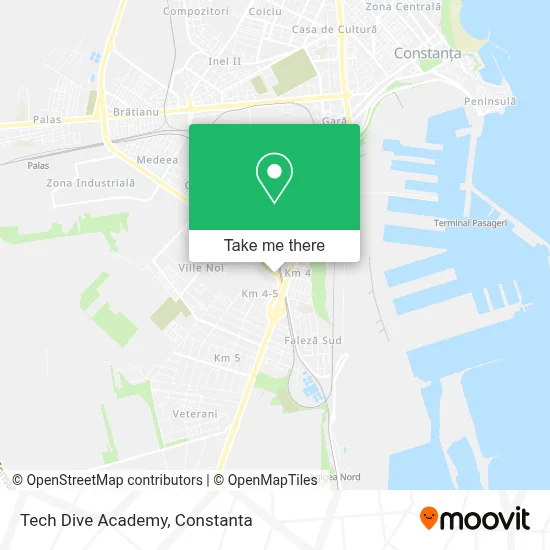Tech Dive Academy map