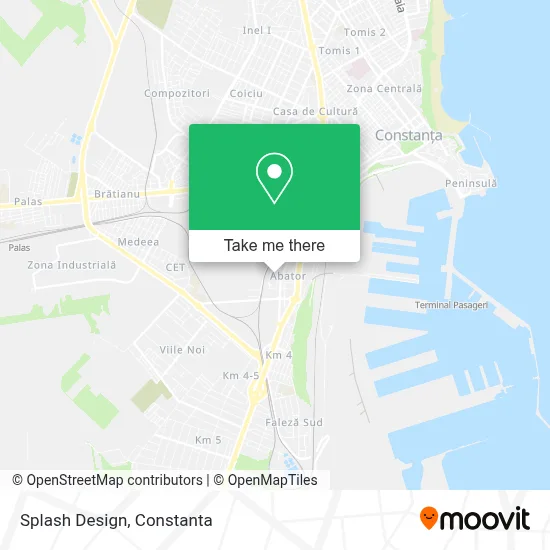 Splash Design map