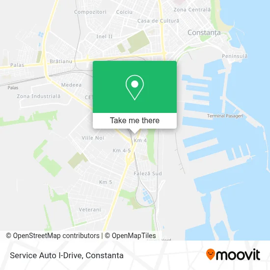 Service Auto I-Drive map